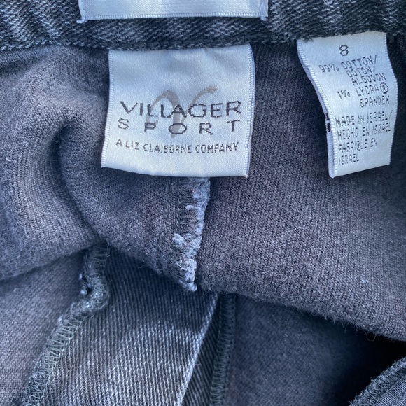 VILLAGER SPORT womens jeans size 8 - Picture 3 of 5